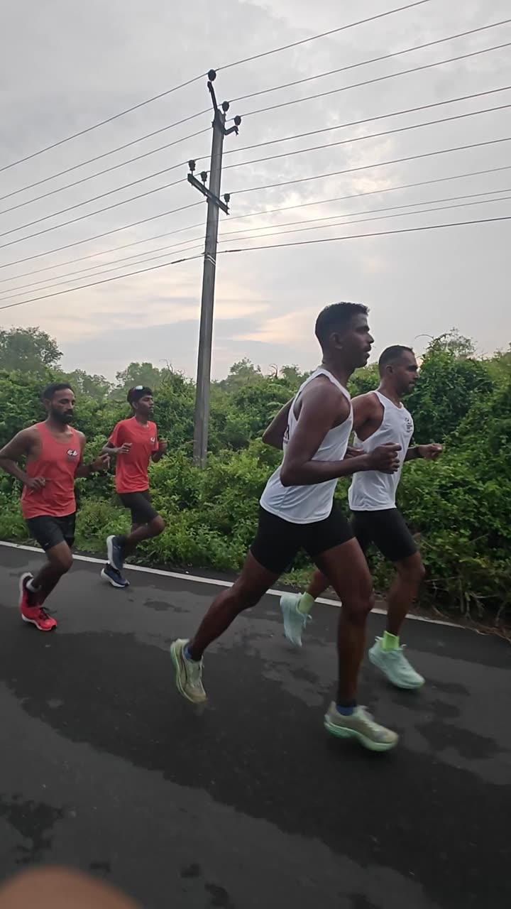 Couch to 5K squad on a morning run